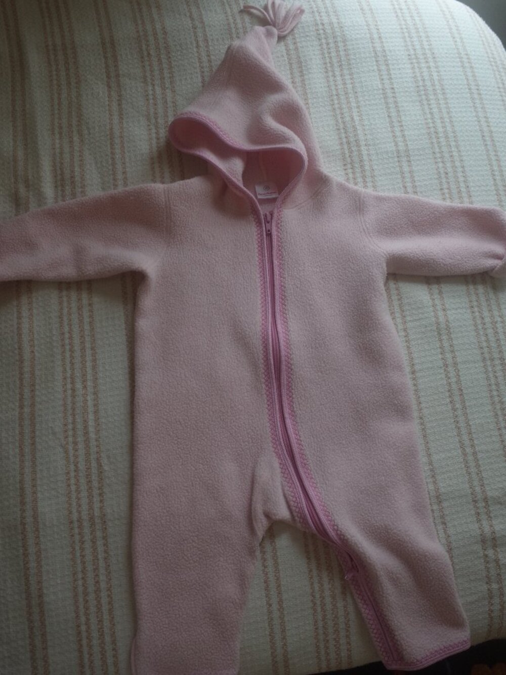 Hanna Andersson 6-9m 70cm fleece bunting suit